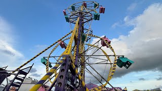 Strawberry Festival 2024 Plant City Florida Sky Wheel fair festival strawberry thrillrides [upl. by Assetak]