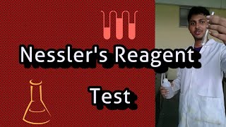 Nesslers Reagent Test [upl. by Nyvek]