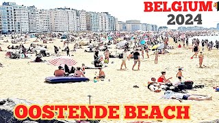 🇧🇪OOSTENDE BEACH BELGIUM 2024 [upl. by Aluap]