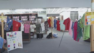 Clothesline project in Blair County [upl. by Cristal]