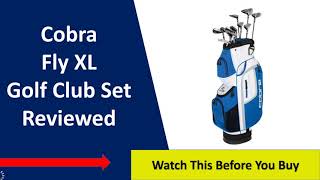 ✅ Cobra Fly XL Golf Club Set Review [upl. by Ahsilrak]