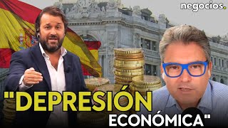 quotLa recesión en España no llega de forma técnica pero la depresión económica es realquot Marc Vidal [upl. by Nwahsad]