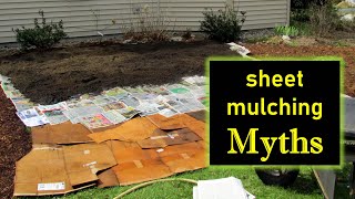 Sheet Mulching Myths  The Truth Will Surprise You [upl. by Anawek951]