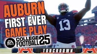 Our First Ever Game in College Football 25  Auburn vs Alabama  Iron Bowl [upl. by Grosz798]