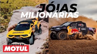 DUELO MILIONÁRIO Prodrive Hunter e Toyota Hilux T1 chegam pra BRIGAR pela vitória no Sertões [upl. by Artkele]