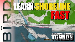 Learn SHORELINE FAST  Map Guide with Loot Locations Spawns amp Exits  Escape from Tarkov [upl. by Nyraf]