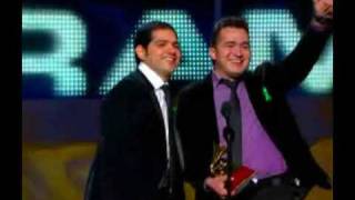 Latin Grammy 2009  Peter Manjarres amp Sergio Luis Rodriguez [upl. by Sacks307]