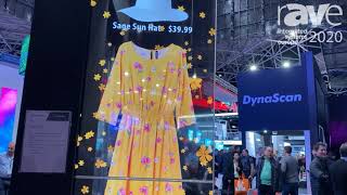 ISE 2020 Leyard Planar Showcases LO55 LookThru Transparent OLED Display [upl. by Xaviera96]