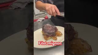 The best filet mignon filetmignon steakhouse recipe food foodie chefsbeef [upl. by Adien]