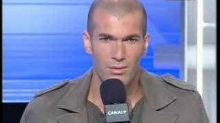 Entrevista de Zidane en Canal Plus Orange [upl. by Rape399]