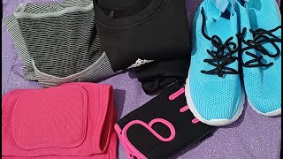 ¡Compras de TEMU ropa accesorios y tenis para hacer deporte [upl. by Shannan]