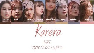 Karera  BINI Color Coded Lyrics [upl. by Auqenahc]