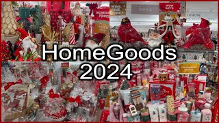 HomeGoods New Christmas Arrivals 2024  Decor and Gifts [upl. by Brunell]