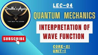 physical interpretation of wave function ।। orthogonal wave function।। normalised wave function।। [upl. by Itsyrk]