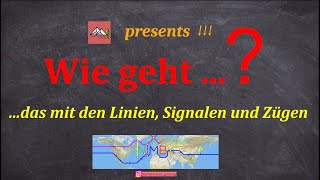 Wie geht   Signale Züge amp Linien erstellen Nimby Rails  Tutorial deutsch [upl. by Macgregor]