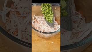 Fresh amp Flavourful Easy Surimi Imitation Crab Salad Recipe [upl. by Inattyrb282]