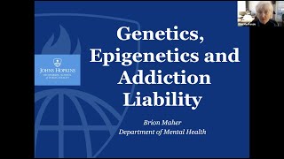 Genetics Epigenetics and Addiction Liability [upl. by Lela426]