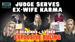 Judge Serves Karma To ExWife Who Did Ex Dirty Trashed All He Owns amp Forged Signature To Sell Home [upl. by Henryson]