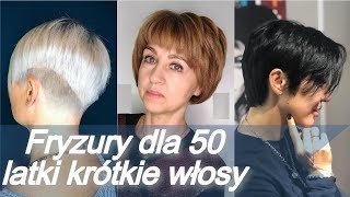 Top 20 fryzury 🌸 dla 50 latki krótkie włosy  lato 2019 [upl. by Nomrah643]