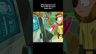 What happened to evil Morty after the Season 5 finale rickandmorty [upl. by Bevus]