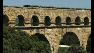 Pont du Gard Roman Aqueduct UNESCONHK [upl. by Zizaludba]