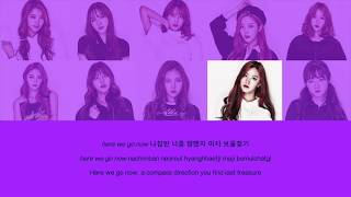 Pledis Girlz  PRISTIN 프리스틴  Roller coaster 롤러코스터 HANROMENG Color Coded Lyrics [upl. by Gris]