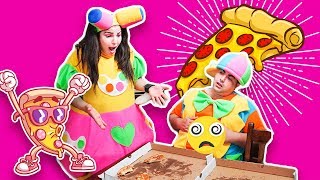 علوش ومروش  البيتزا  aloush maroush the pizza [upl. by Eimmelc303]