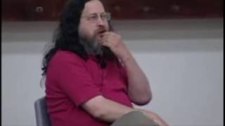 CLIP Richard Stallman Eats something off his foot [upl. by Anerroc589]