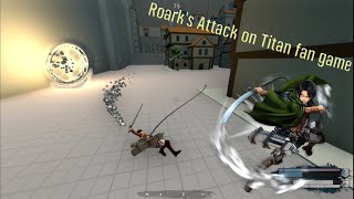 Roark’s Attack on Titan Fan Game แนะนำพื้นฐาน [upl. by Donegan755]