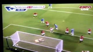 Ramires goal vs man u [upl. by Ydissac590]