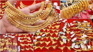 30 gram মধ্যে hasuli tikli pendent noa naker noth under 1lakh gold design with pricerpshawjewellers [upl. by Aynotan162]