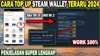 Cara Top Up Steam Wallet Terbaru 2024  Cara Top Up Steam Mudah Banget [upl. by Stegman639]