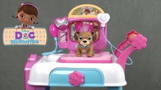 Doc McStuffins Toy Hospital Care Cart from Just Play [upl. by Chesnut]