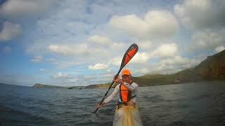 Surfski around Fishguard [upl. by Aldo]