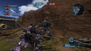 Gundam Battle Operation 2 Efreet Nacht Situation Battle A Battle Under Surveillance Gameplay [upl. by Hcurab470]