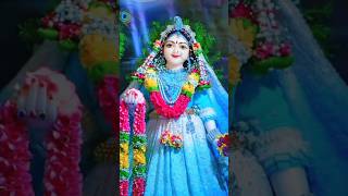 Jamuna Ji To Kari Kari Radha Gori 💖 radha radharani bhakti shorts [upl. by Idolem]