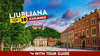 Things To Do In LJUBLJANA Slovenia  TOP 10 Save this list [upl. by Calvert]