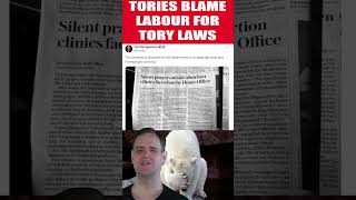 Tory Blames Labour for Tory Laws shorts [upl. by Adnohryt624]