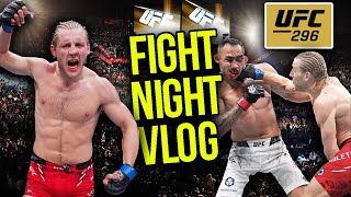 FIGHT NIGHT VLOG Beating A UFC Legend [upl. by Guzel]