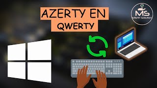 Changer un clavier azerty en qwerty ou Qwerty en Azerty [upl. by Bili263]