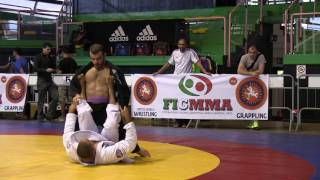 EGC2016  GRAPPLING GI 92KG  RABEHI FRA VS IBRAGIMOV ISR [upl. by Timmie]