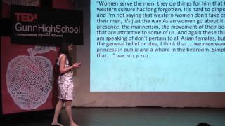 Media Objectification and Devaluation of Women Goal Auzeen Saedi Ph D at TEDxGunnHighSchool 2013 [upl. by Victory914]