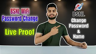 How to Change BSNL Wifi Password  How to change Bsnl wifi Name  Bsnl Wifi Configuration  BsnlWifi [upl. by Nivek]