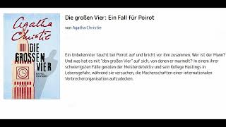 Die Grossen Vier von Agatha Christie Hörbuch [upl. by Rawna]