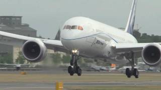 Boeing 787 Dreamliner Landing HD [upl. by Karl]