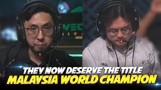 MALAYSIA now DESERVES the Title quotWorld Championquot After Sweeping Team Philippines in IESF 2024 Finals [upl. by Ettegdirb]