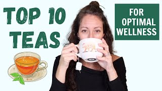 10 Of The Best Medicinal Teas to Drink Daily for Optimal Wellness  My Favorite Herbal Teas for All [upl. by Odnolor]