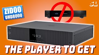 BEST PLAYER OF 2024 Zidoo UHD8000 8K UHD Reference Media Player Setup amp Demo [upl. by Philander390]