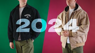 МУЖСКИЕ КУРТКИ НА ВЕСНУ 2024 CARHARTT LEVIS NAUTICA [upl. by Anitsyrk60]