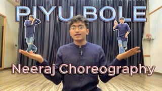 Piyu Bole Dance Tutorial  Tutorial Thursdays With Niraj  Step By Step Tutorial  Niraj Patel [upl. by Nahtannoj]